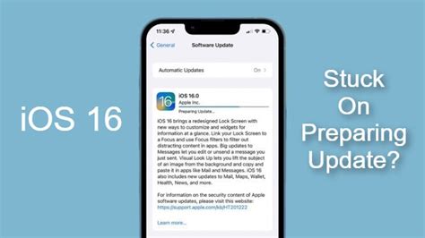 Easy Ways To Fix Ios Stuck On Preparing Update