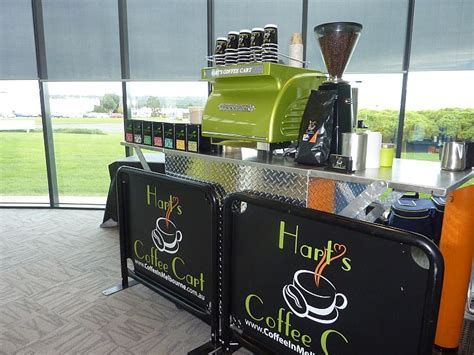 Mobile Coffee Cart For Hire Harts Coffee Cart