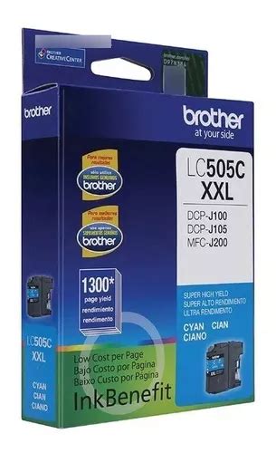 Tintas Brother Lc505 Xxl Original Cmy J100 J105 J200 C Iva Cuotas Sin