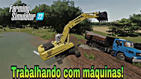 Trabalhando máquinas da prefeitura Farming simulator 22 Rei do