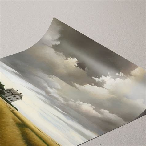 Andrew Wyeth Painting Inspired Magic Realism Art Poster Featuring
