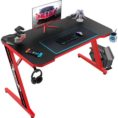 Buy Flamaker Gaming Desk Inch Gaming Table Computer Desk Gamer Table