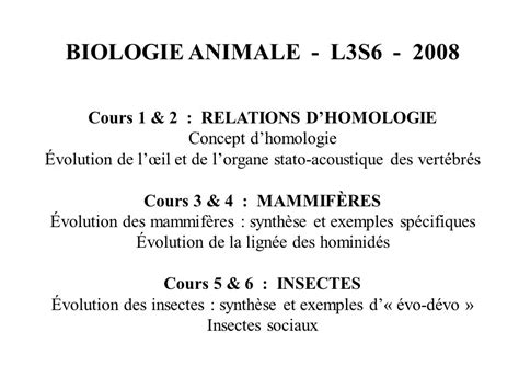 Cours 1 2 RELATIONS DHOMOLOGIE ppt télécharger