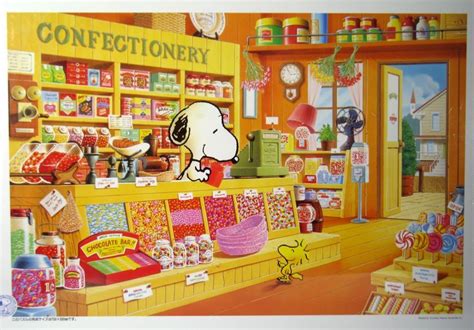 Snoopys Candy Store Peanuts Charlie Brown Snoopy Peanuts Snoopy