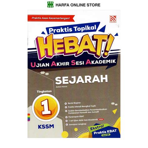 Buku Latihan Tingkatan Praktis Topikal Hebat Uasa Sejarah Tingkatan