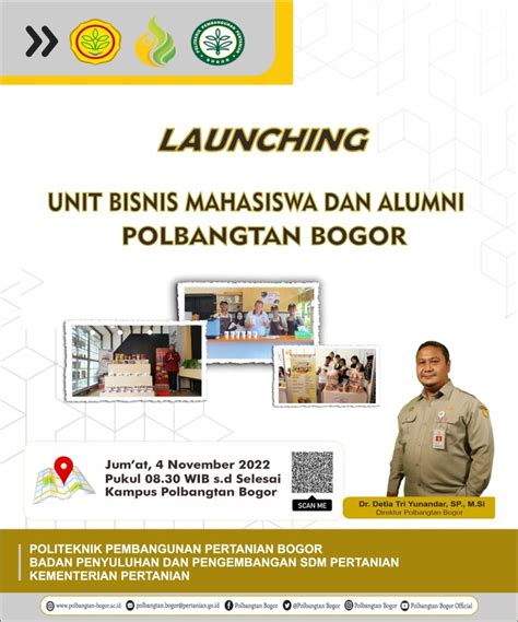 Launching Unit Bisnis Mahasiswa Dan Alumni Polbangtan Bogor