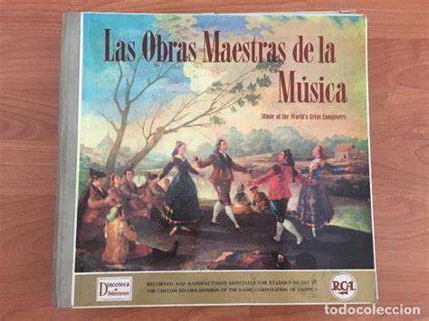 Lp Las Obras Maestras De La Musica Caja Con Comprar Discos Lp