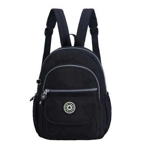 Women Backpack Waterproof Nylon Lady Womens Backpacks Female Casual
