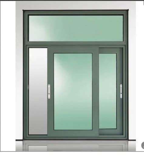 Polished Track Aluminium Sliding Window Size Dimension X Feet