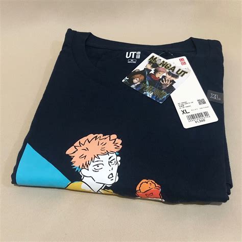 Uniqlo Jujutsu Kaisen Manga Ut T Shirt Japan Yuji Itadori Anime Merch