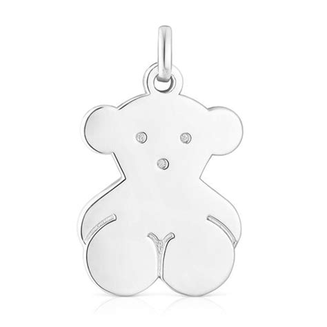 Colgante Grande Oso De Plata Sweet Dolls TOUS