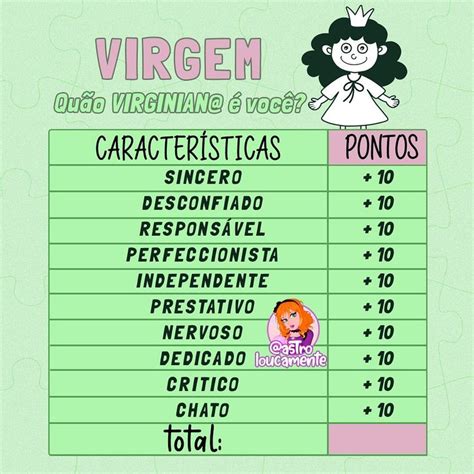 Astroloucamente Por Signos On Instagram Qu O Virginiano Voc