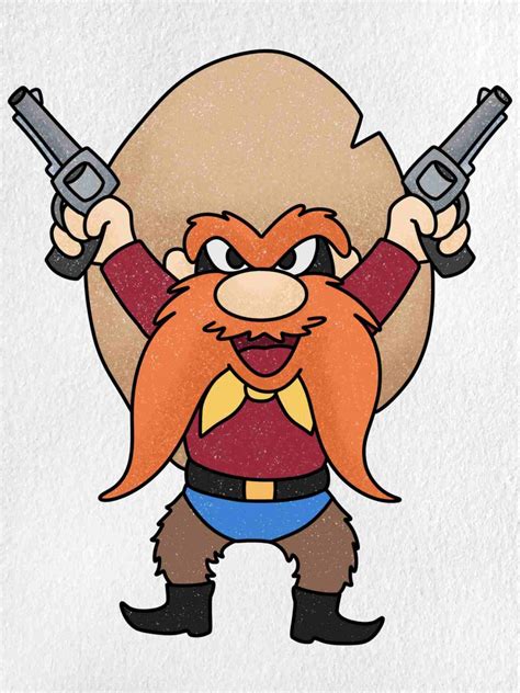 Yosemite Sam Drawing - HelloArtsy