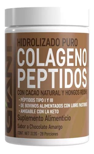 Giant Péptidos De Colágeno Hidrolizado Con Hongos Reishi 28s