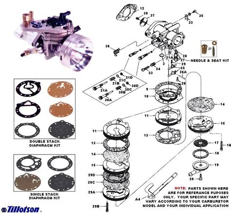 Tillotson Carburetor Parts Lookup