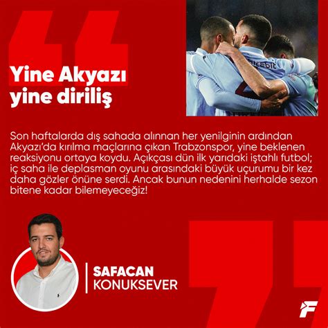 Fanatik on Twitter SafacanK Taraftarı önünde bu denli özgüvenli