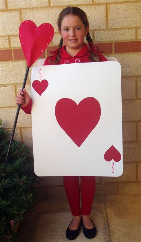 Diy Playing Cards Costume Adult Big Kid Ace Playing Card Costume By