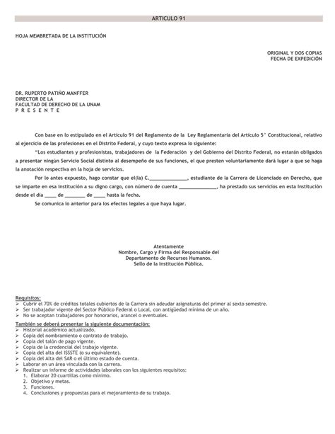 Carta De Liberación De Servicio Social Ejemplos Y Formatos Mobile