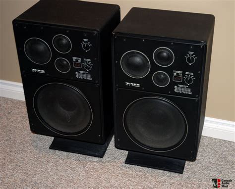 Rare Telefunken Tlx Professional Series Speakers Last Pair Photo