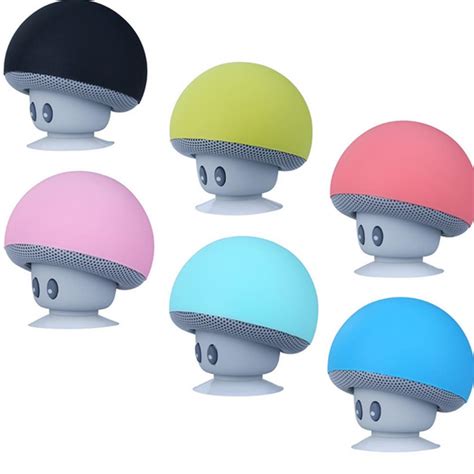 Buy Wireless Mini Bluetooth Speaker Portable Mushroom Waterproof Stereo