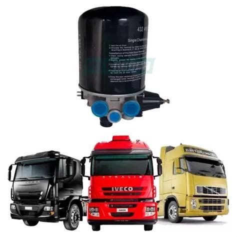 Valvula Secadora Apu Para Iveco Stralis Para Volvo Fh Fm Nh Frete grátis