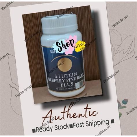 Super Lutein Bilberry Pine Bark Plus Shopee Singapore