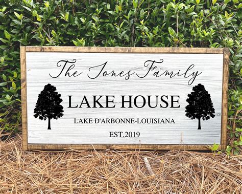 Custom Cabin Signs Personalized Cabin Sign For Cabin Ts Cabin Art