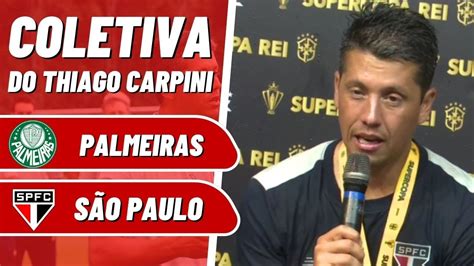 EITAA OLHA O QUE O CARPINI FALOU EM COLETIVA APÓS TÍTULO DA