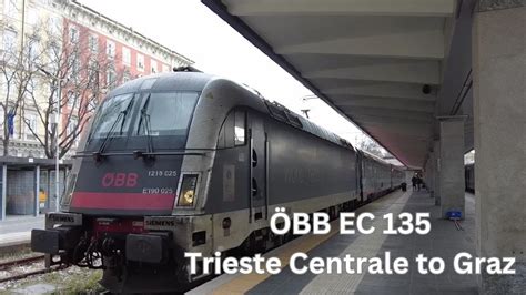 Train Travel In Europe Crossing Countries Italy Slovenia Austria