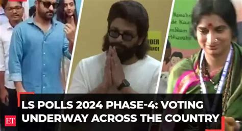 Lok Sabha Polls 2024 Phase 4 From Pushpa Actor Allu Arjun Rrr Fame