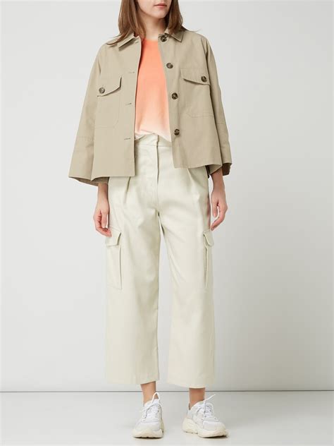 Weekend Max Mara Jacke Mit Pattentaschen Sand Online Kaufen