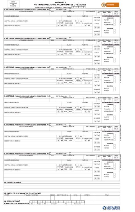 Ipat Informe Policial De Accidente De Transito PDF