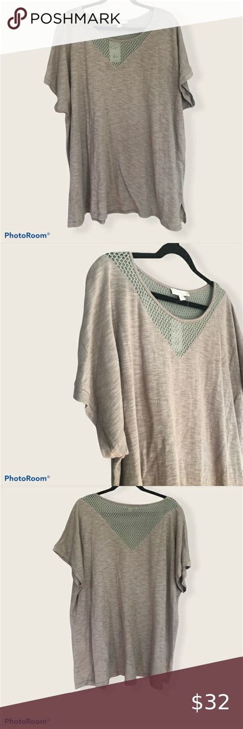 Nwt Weekend Suzanne Betro Beige Cotton Top Size X Clothes Design