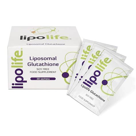 Buy Liposomal Glutathione Soy Free Individual Sachets Lipolife