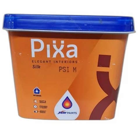 Jsw Pixa Elegant Interior Silk Paint Packaging Size Ml At Rs