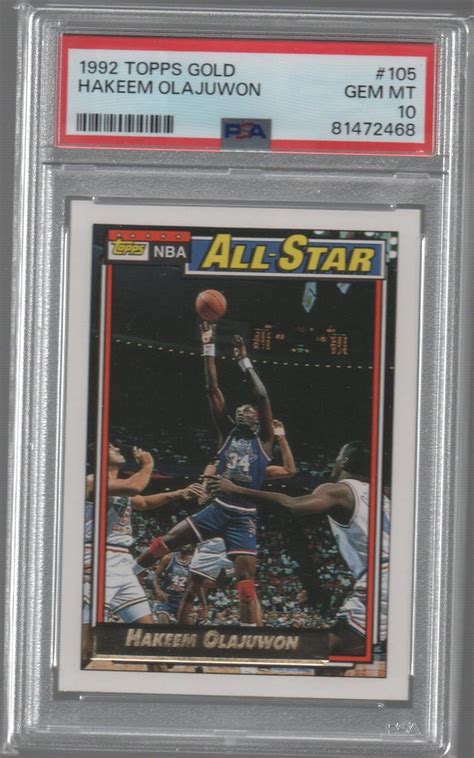 92 TOPPS GOLD 105 PSA 10 James Shrewsbury Flickr