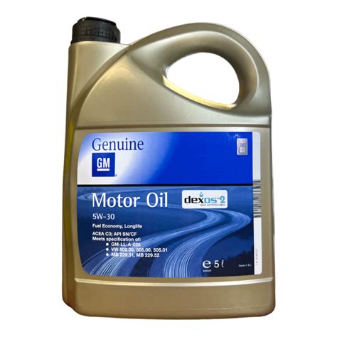 5 Liter ORIGINAL GM OPEL dexos2 5W 30 Motoröl 5W30 Levoil