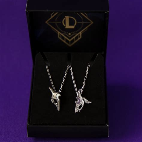 League Of Legends X Rocklove Kindred Necklace Set Rocklove Jewelry