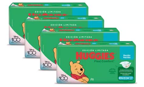 Comprar Pañales Huggies Flexi Comfort Rn Edicion Limitada X 4 Un