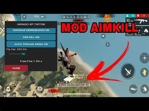 Saiu Novo Mod Menu Free Fire Atualizado Entrando Ranqueada Aimkill