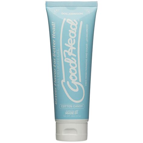 Goodhead Oral Delight Gel Cotton Candy Tube 4 Fluid Ounces On Literotica