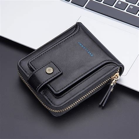 Jual DOMPET LIPAT BAELLERRY ORIGINAL TERBARU MINI HEIDEL HITAM KULIT