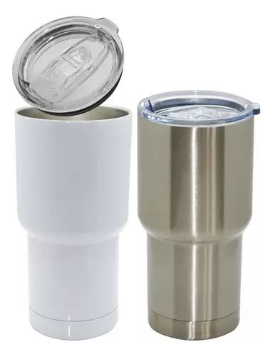 25 Pza Vaso Termo Acero Sublimar Sublimación 20oz Envío gratis