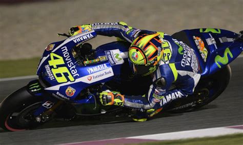 Moto Gp Gran Premio Del Qatar Rossi Pazzesco Vince Davanti A