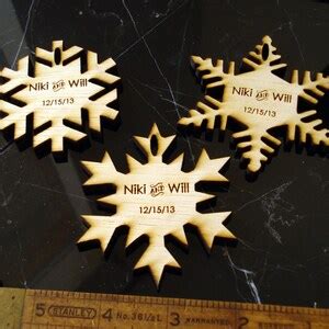 65 Snowflake Wedding Favors Winter Wedding Winter Wonderland - Etsy