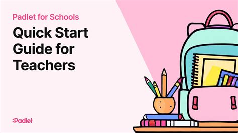 Padlet Backpack Quick Start Guide For Teachers Youtube