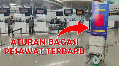 ATURAN BAGASI KABIN PESAWAT TERBARU UKURAN Dan BERAT MAKSIMAL YANG