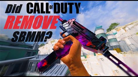 Did Activision Remove Sbmm In Call Of Duty Youtube