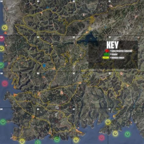 Scum Mapa Dos Locais De Naufrágio Opapost