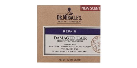 Dr Miracles Feel It Formula Damaged Hair Medicated Treatment